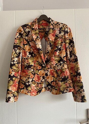 Çok renkli blazer ceket