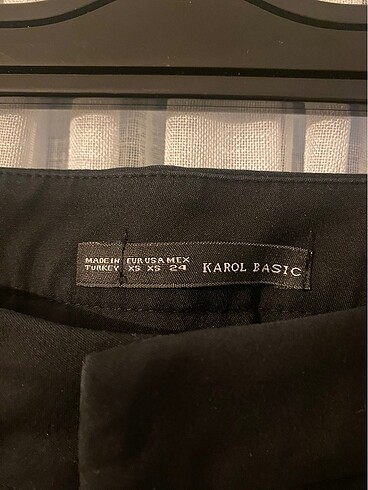 Diğer KAROL siyah kumaş pantolon
