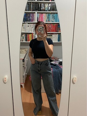 Wide leg jean