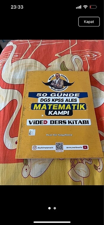 Matematik kitabı