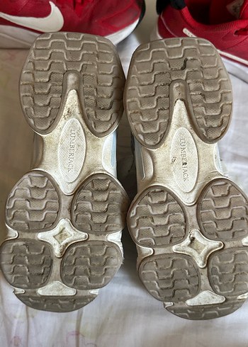 Kız Çocuk Beyaz Sokak Stili Spor Ayakkabı - Görsel 3