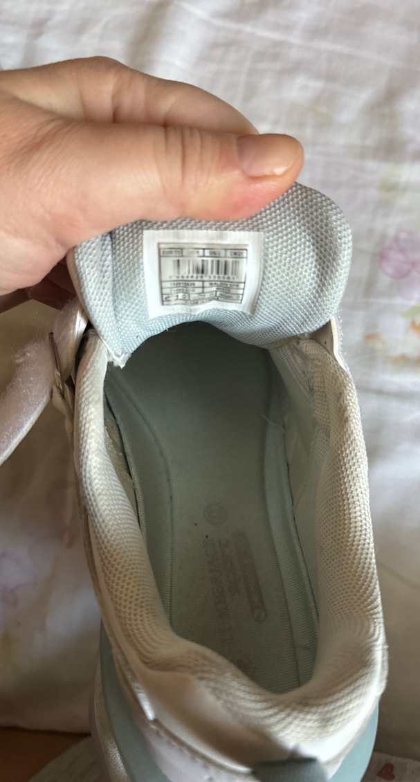 Kız Çocuk Beyaz Sokak Stili Spor Ayakkabı - Görsel 4