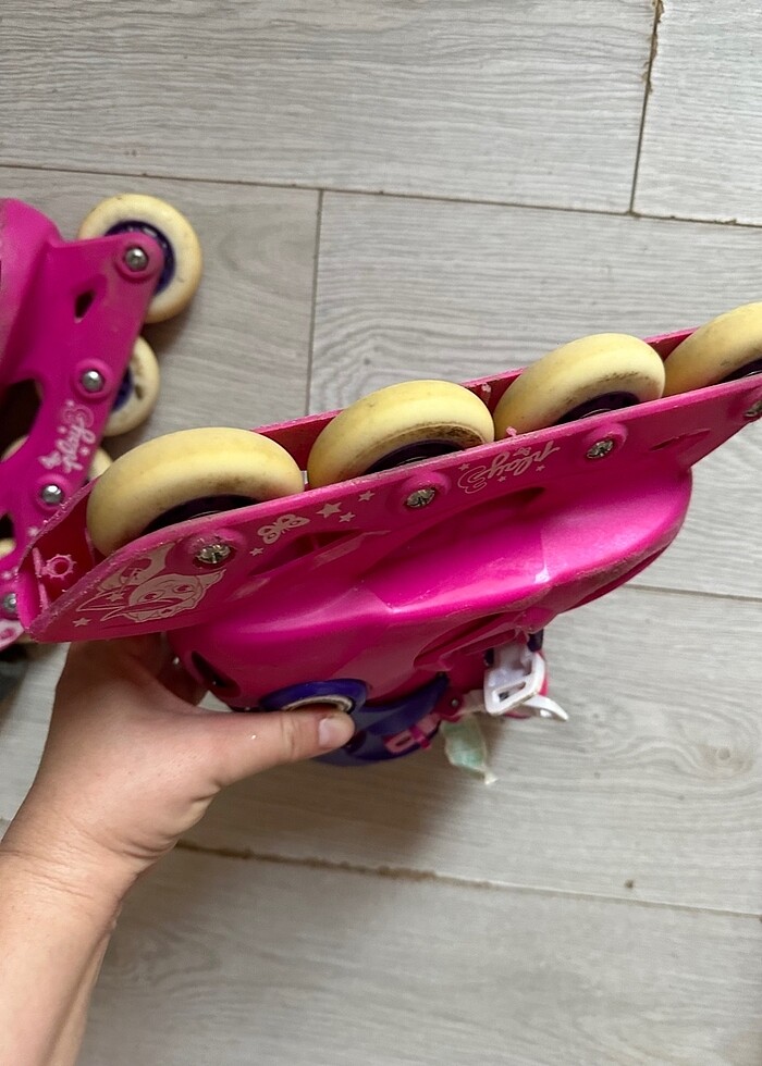 Pembe paten dechatlon - Görsel 3