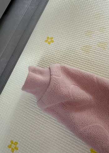 Pembe Düğmeli Bebek Kız Tulum - Görsel 3