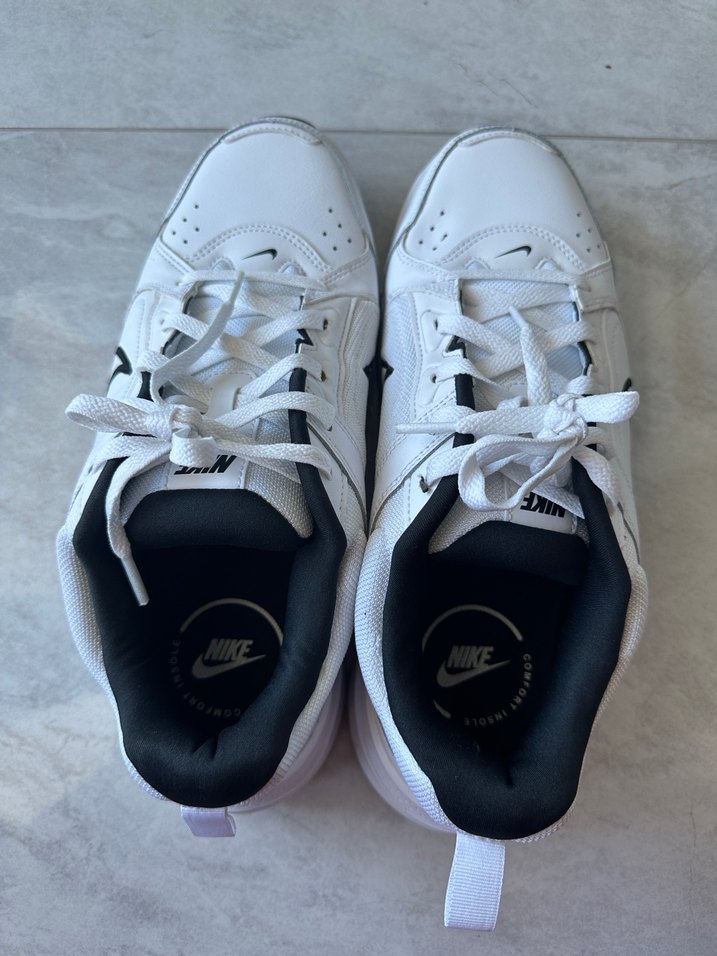 Beyaz Erkek Spor Ayakkabı Bağcıkları - Görsel 2