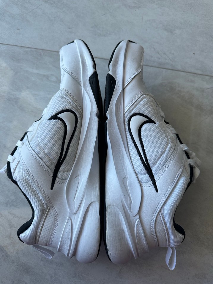 Beyaz Erkek Spor Ayakkabı Bağcıkları - Görsel 5