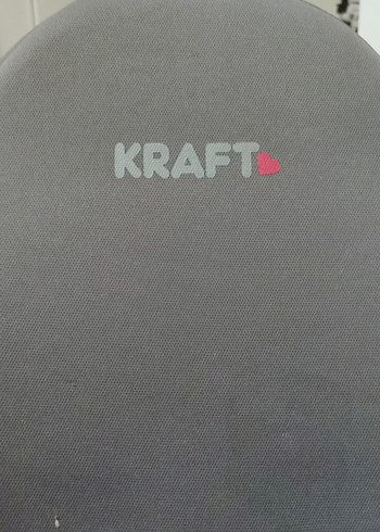 15-36 kg Beden gri Renk Kraft Gri ve Pembe Çocuk Oto Koltuğu