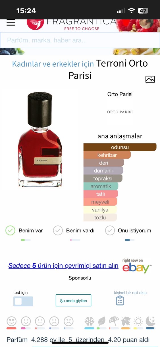 Orto Parisi Terroni  Parfüm 50ml - Görsel 4