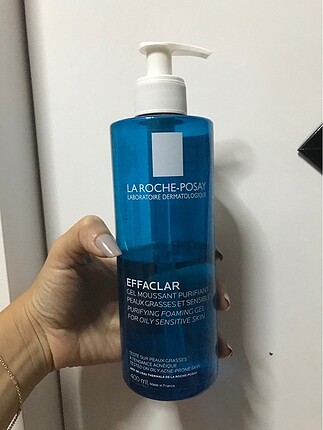 La roche posay effaclar yüz temizleme jeli