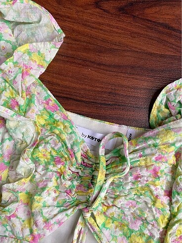 Koton koton mini çiçekli elbise