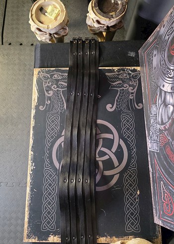 Darth maul cosplay erkek deri kemer - Görsel 8