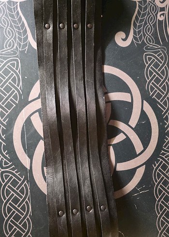 Darth maul cosplay erkek deri kemer - Görsel 2