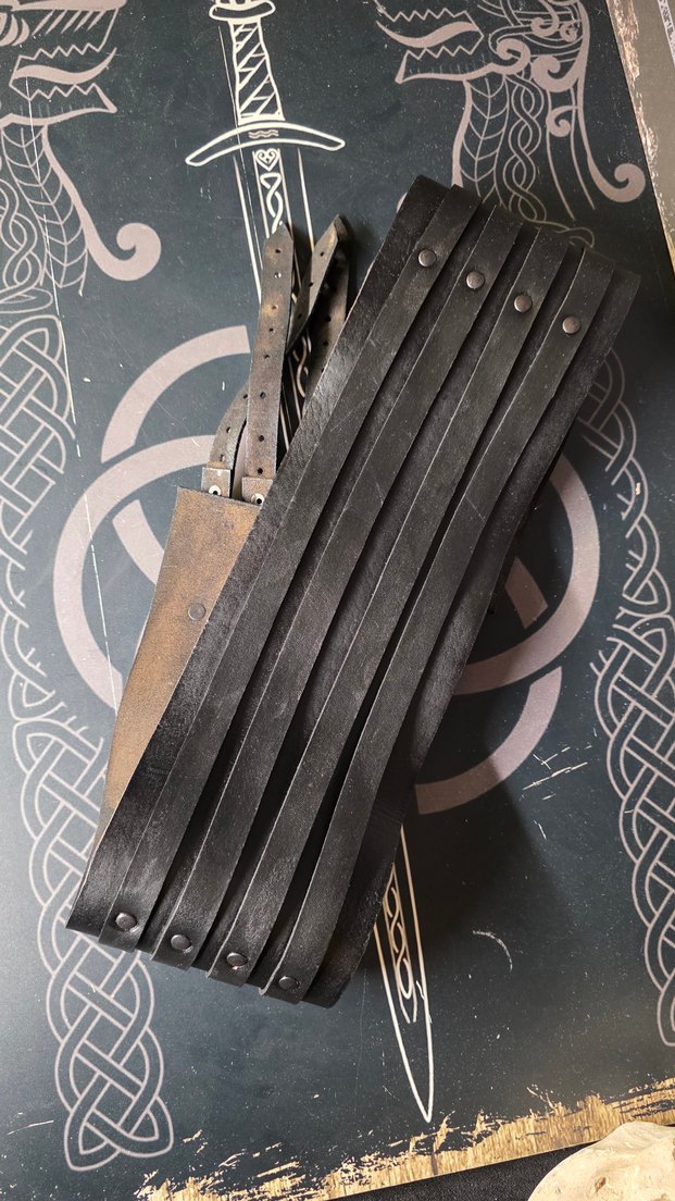 Darth maul cosplay erkek deri kemer - Görsel 5