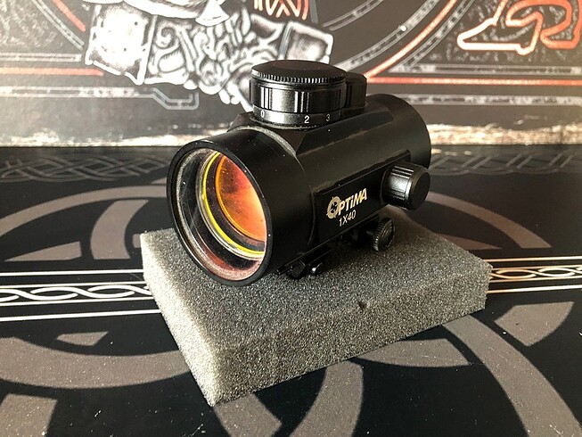 Optima 1 x 40 red dot dürbün - Görsel 4