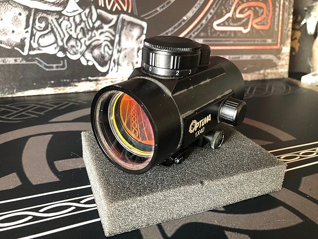 Optima 1 x 40 red dot dürbün - Görsel 7