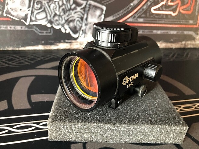 Optima 1 x 40 red dot dürbün - Görsel 8