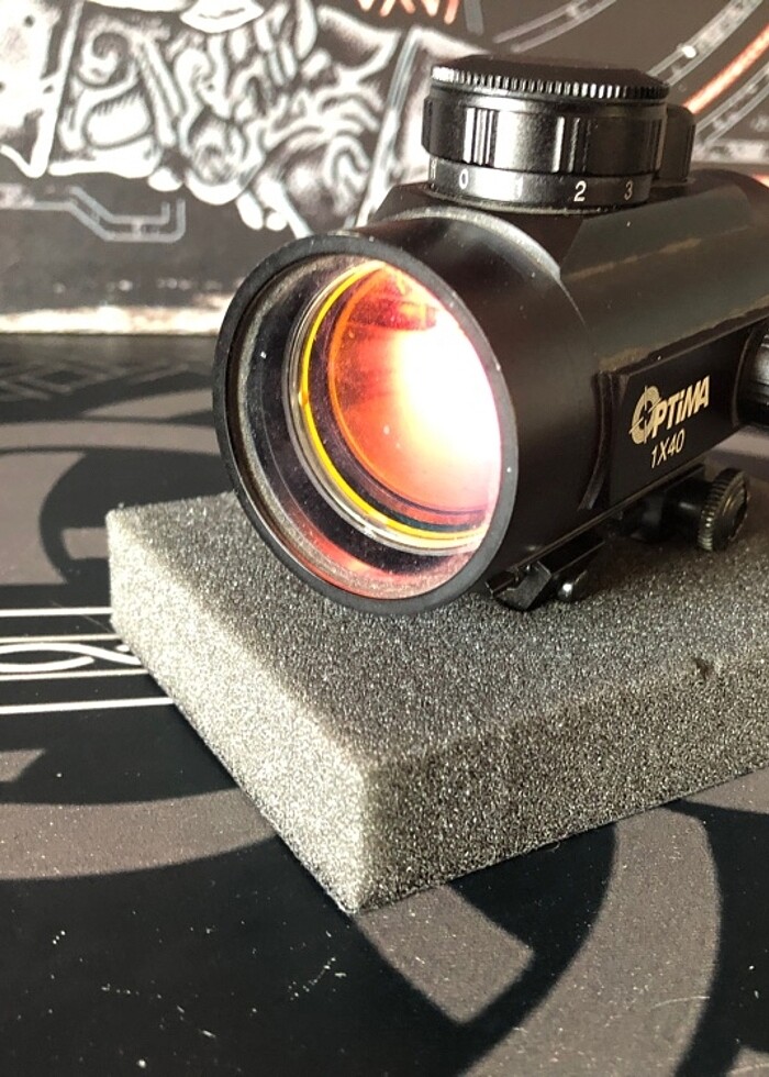 Optima 1 x 40 red dot dürbün - Görsel 2