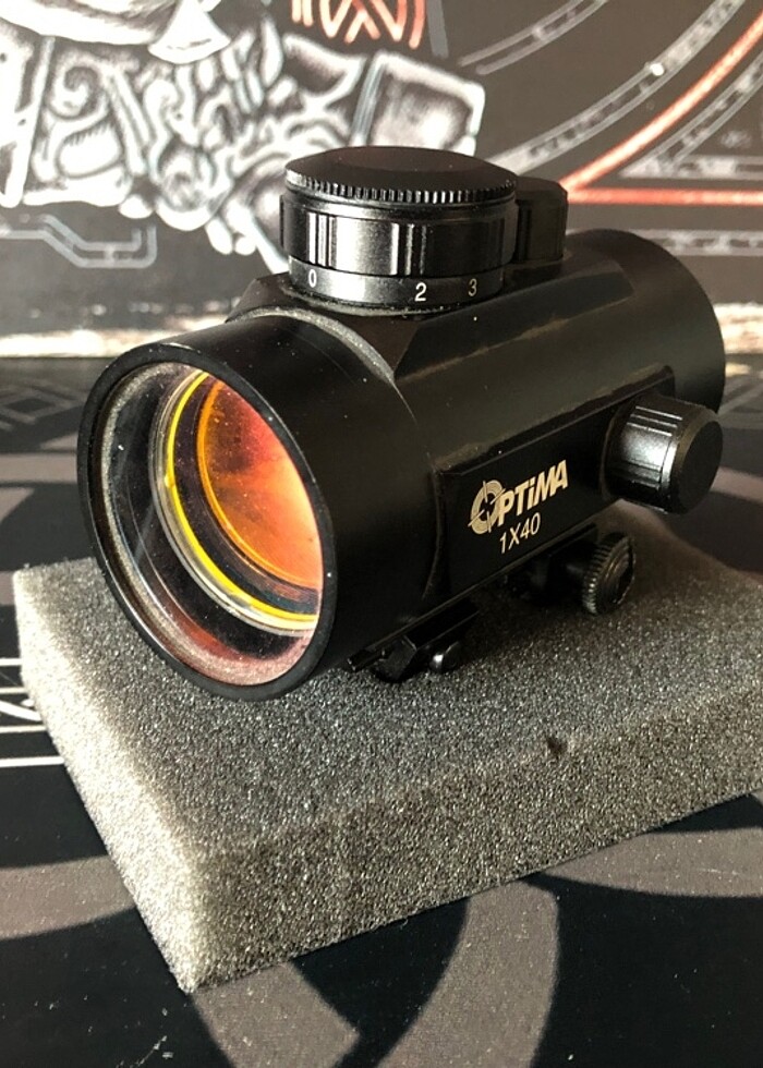 Optima 1 x 40 red dot dürbün - Görsel 4