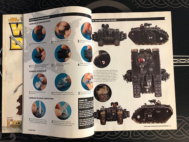 Beden Renk Games workshop white dwarf dergi 312