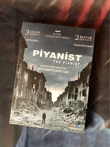 Piyanist dvd karton kutulu dvd film