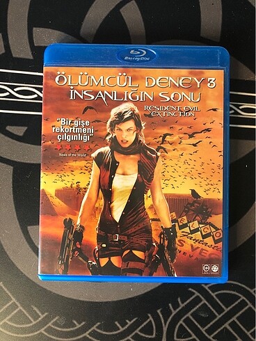 Resident evil 3 bluray dvd