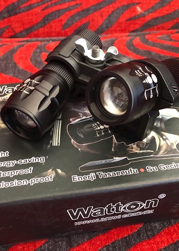 2 adet Watton Wt-005 Zoomlu Tüfek Feneri - Görsel 3