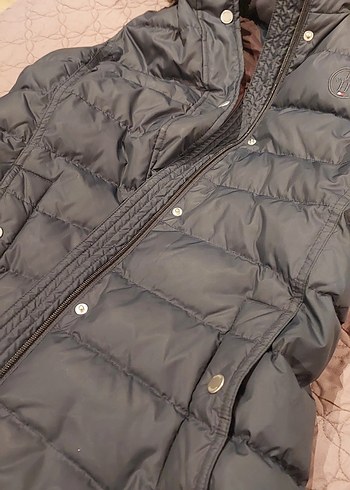 Gri Kürklü Kadın Şişme Yelek orjinal - Görsel 3