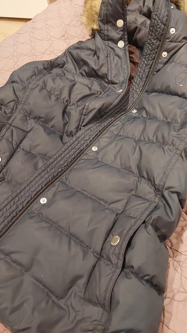 Gri Kürklü Kadın Şişme Yelek orjinal - Görsel 3