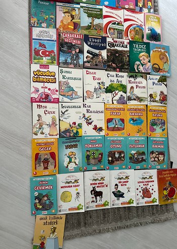 Beden Renk 60 tane Çocuk Kitapları Koleksiyonu