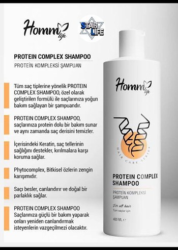 Protein Complex Saç Bakım Şampuanı 400 ml