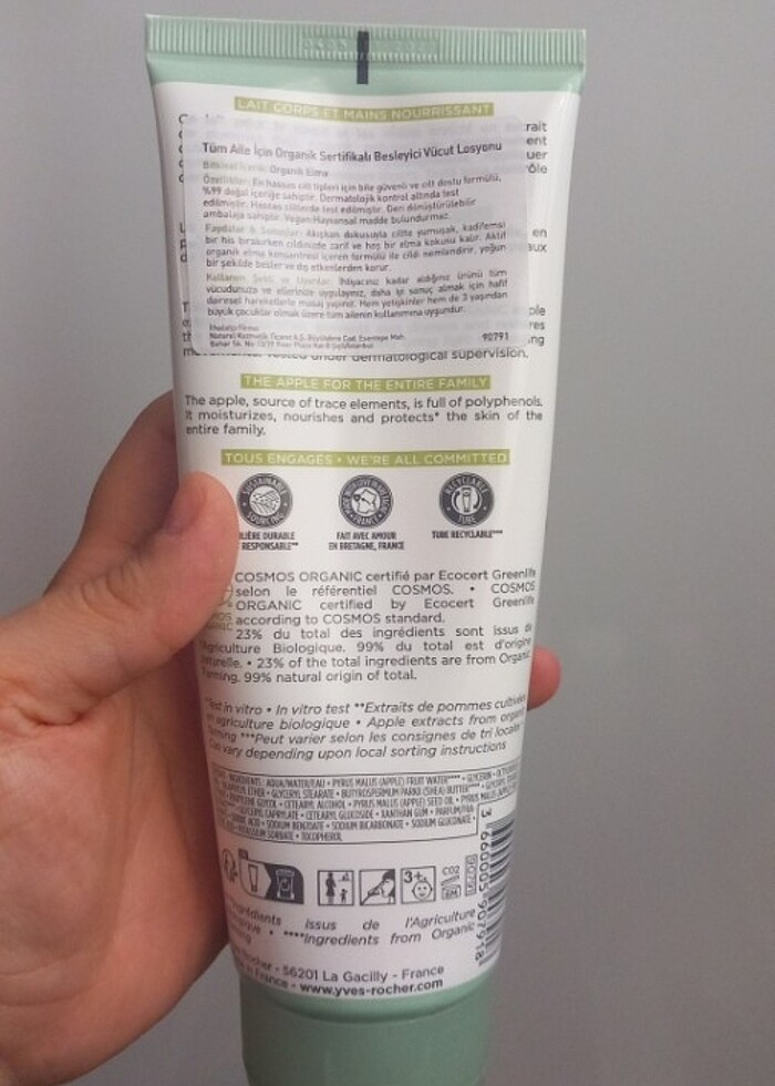 Elma içerikli vücut losyonu - Görsel 4