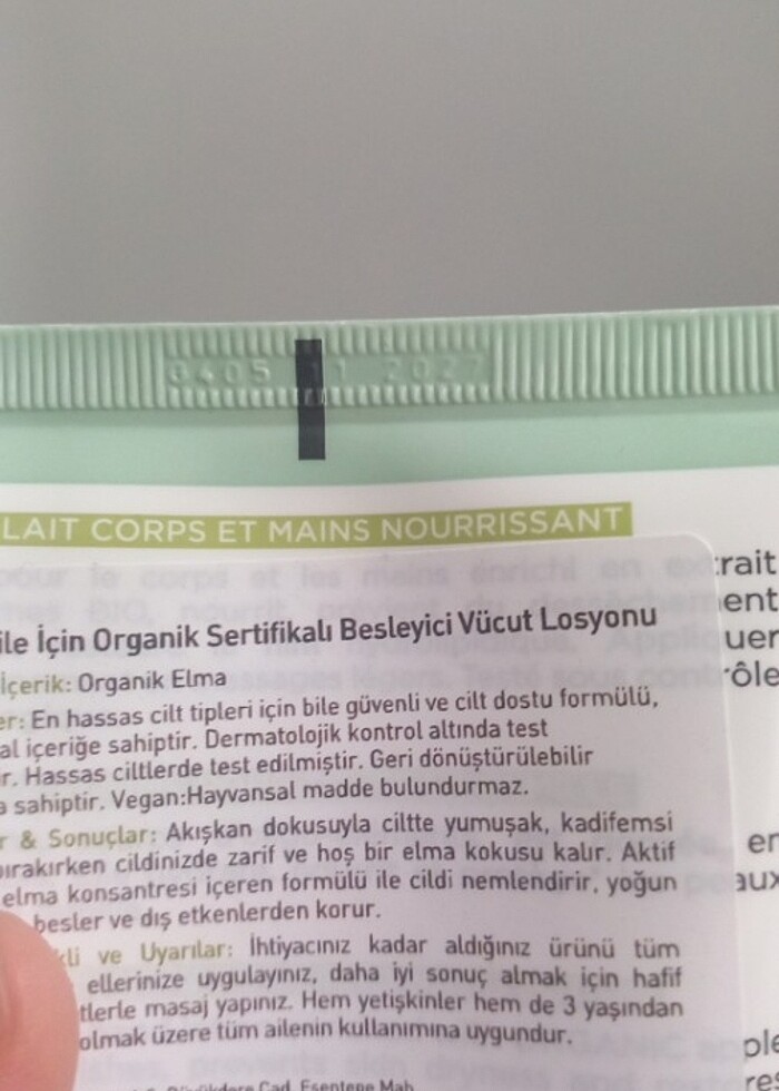 Elma içerikli vücut losyonu - Görsel 5