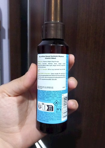  Beden Yves Rocher Algues Sauvages Vücut ve Saç Toniği