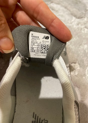 33 Beden gri Renk spor ayakkabı Orjinal