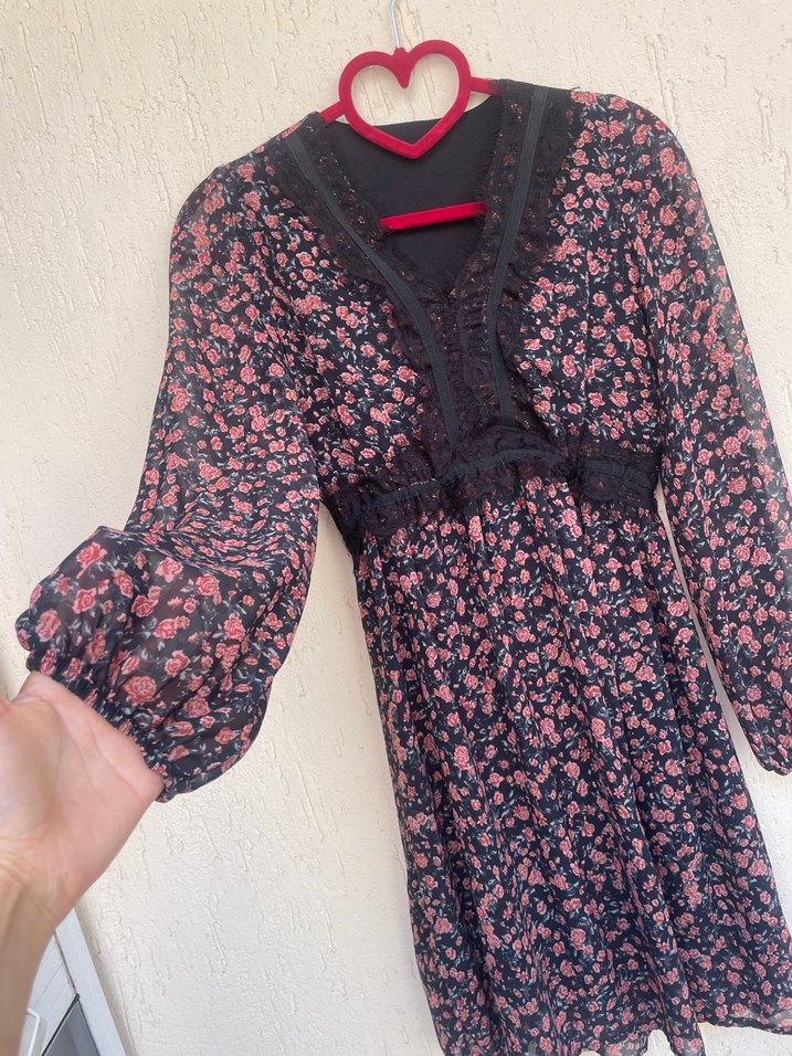 Şifon elbise - Görsel 2