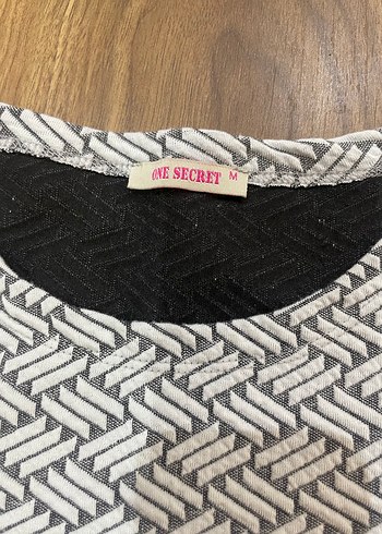 Gri Desenli Kadın Kalem Elbise - Görsel 3