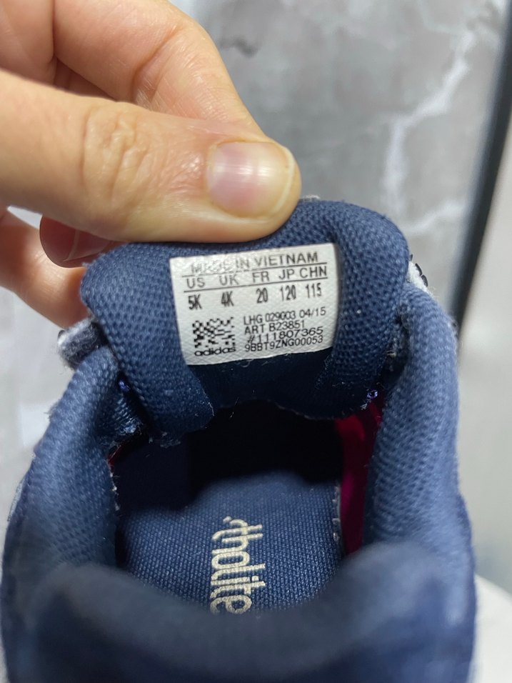 Kız Çocuk orjinal adidas spor ayakkabı - Görsel 5