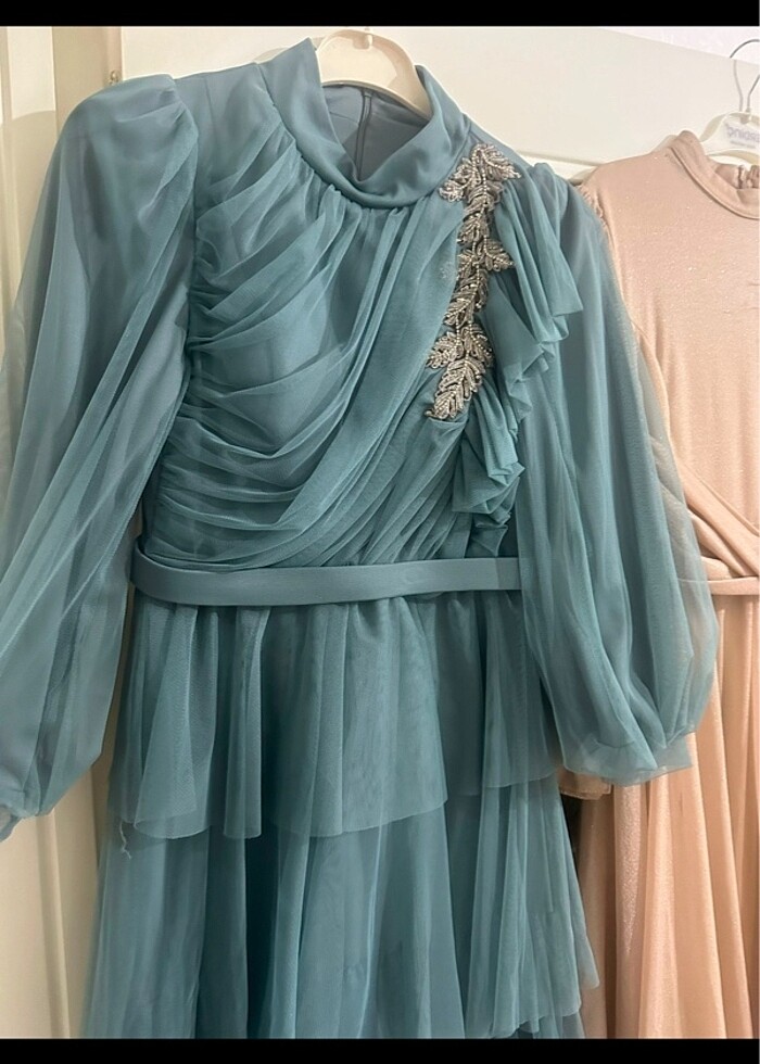 #tesettürabiye #uzunelbise #abiye #tesettür - Görsel 2