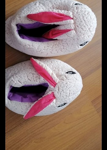 Bej Kadın Terlikler Wedge Topuklu Velcro - Görsel 2