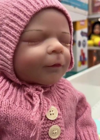 Beden Yumuşak Dokulu Gerçekçi Bebek 43 cm