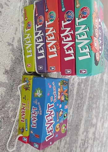 Levent İz Peşinde / Levent ve Tayfası Setleri (7 Set)