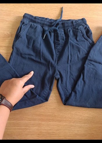 9 Yaş Beden lacivert Renk Koton 9-10 Yaş Jogger Pantolon
