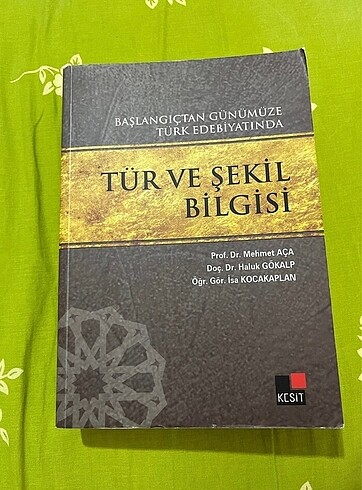  Tür ve Şekil bilgisi