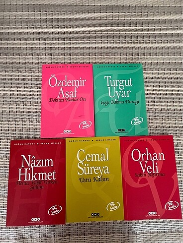 Şiir kitapları
