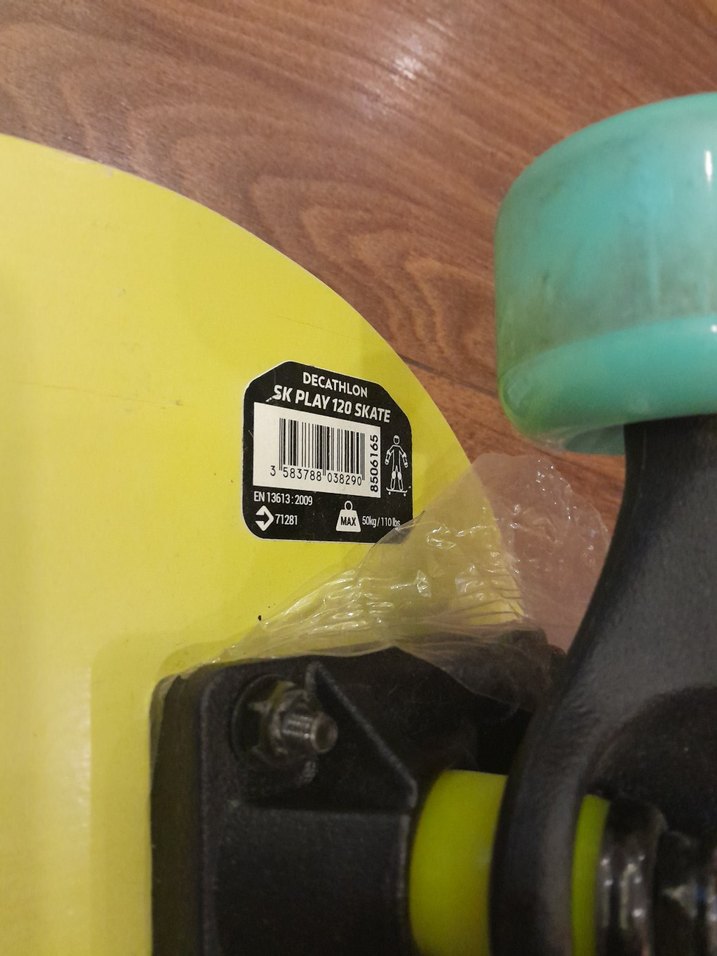 Çocuklar için renkli kaykay - Görsel 3