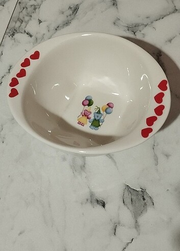 Diğer TAM TAKIM PORSELEN ÇOCUK TABAK KASE BARDAK YUMURTALIK TAKIMI