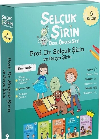 Doğan Egmont Yayıncılık Selçuk Şirin Okul Öncesi Kutulu 5 Kita