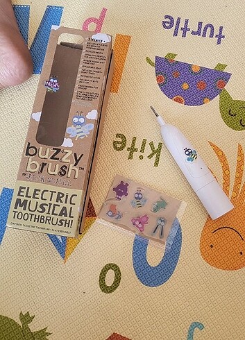 Jack N'Jill / Buzzy Brush Pilli Diş Fırçası 3+ - Görsel 3