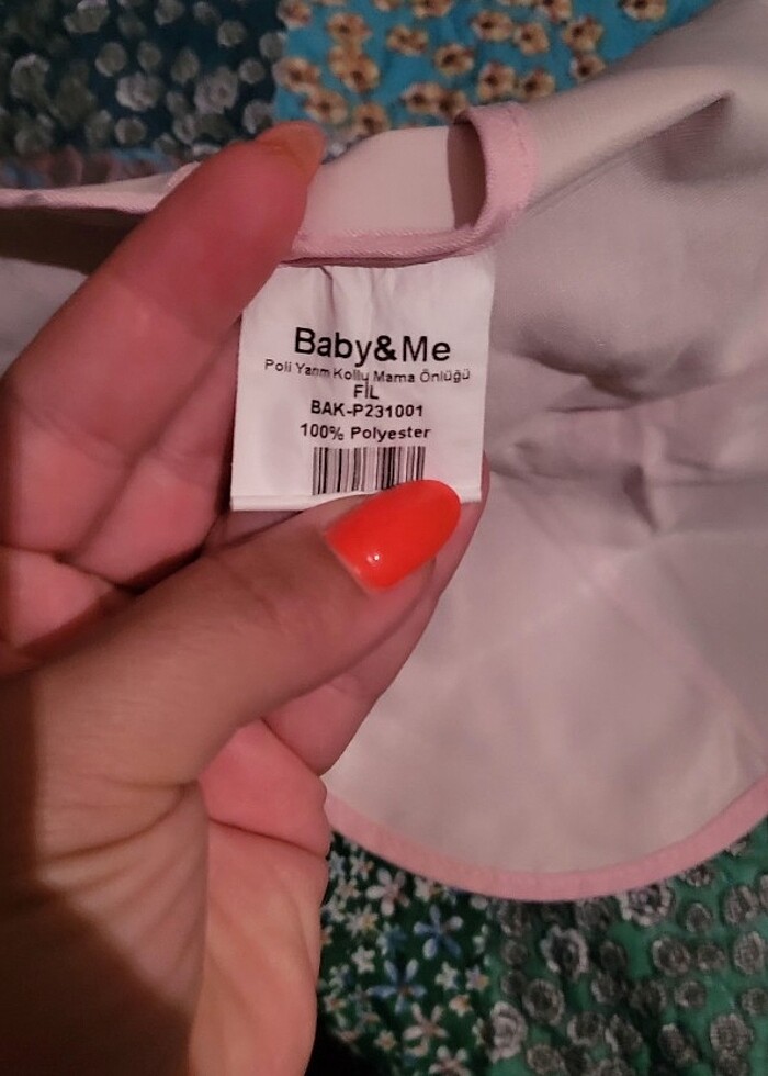 baby me fil önlük - Görsel 3