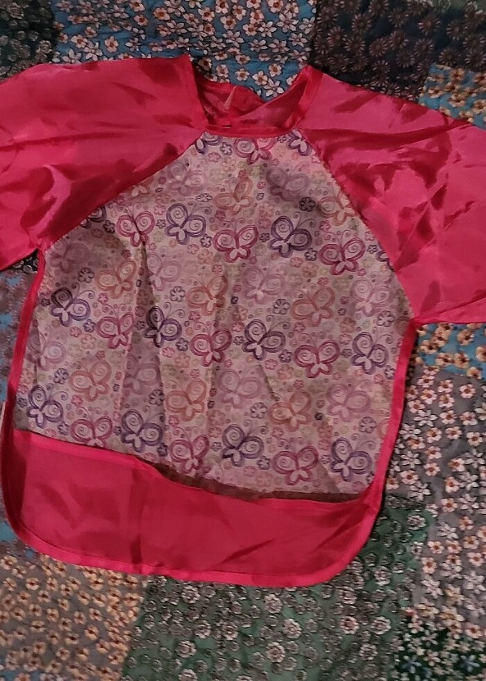 baby me Bebek Uzun Kollu Önü Desenli Faaliyet Önlüğü - Görsel 3